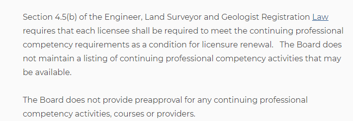 Pennsylvania State License Renewal Requirements